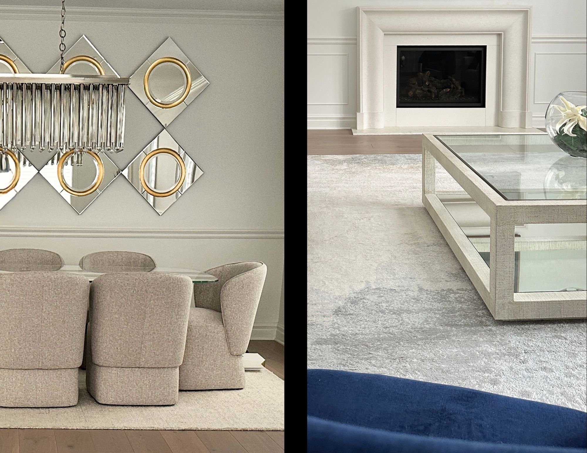 Turnkey luxury residence living room designed by Atelier MIM