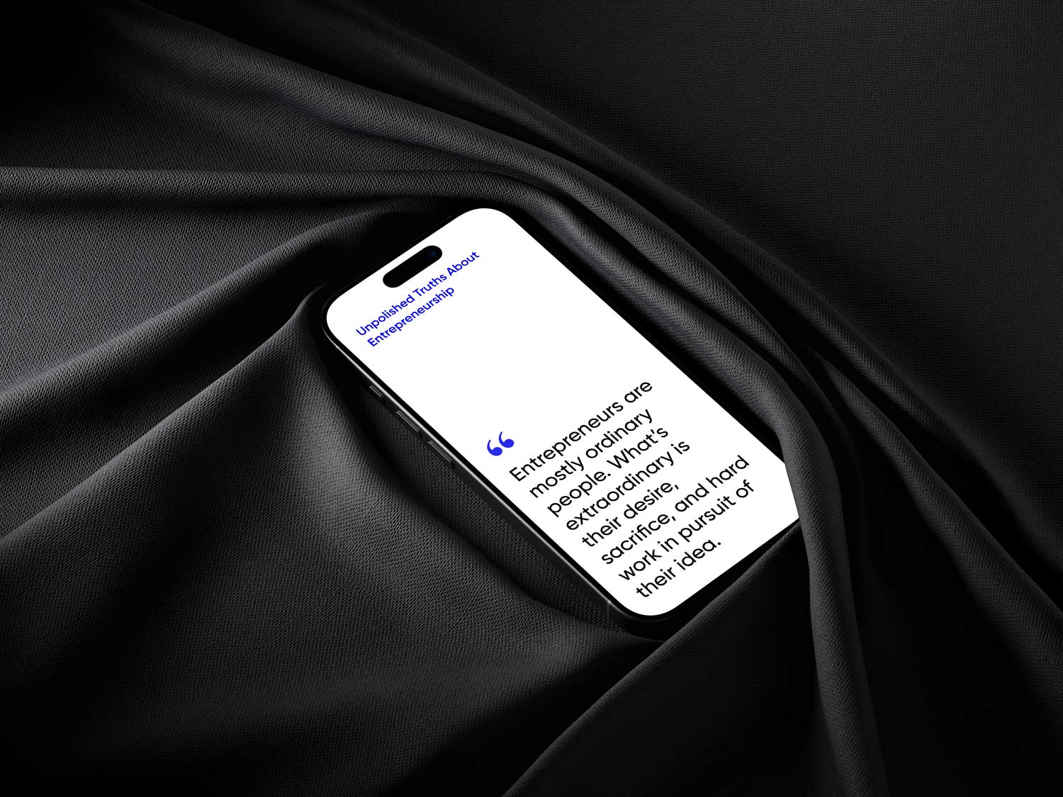 Cards falling with personality traits