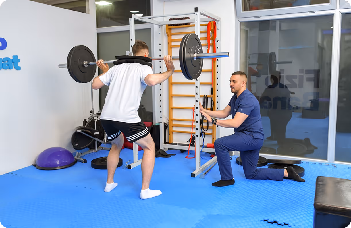 Luka Gašić u Fizio Banat ambulanti