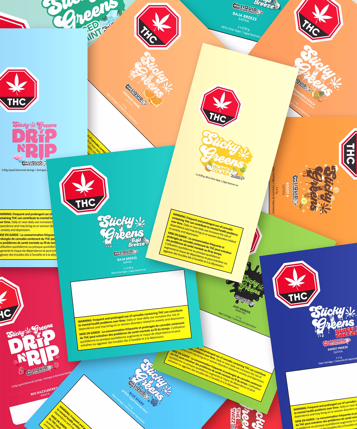 Sticky Greens Packaging