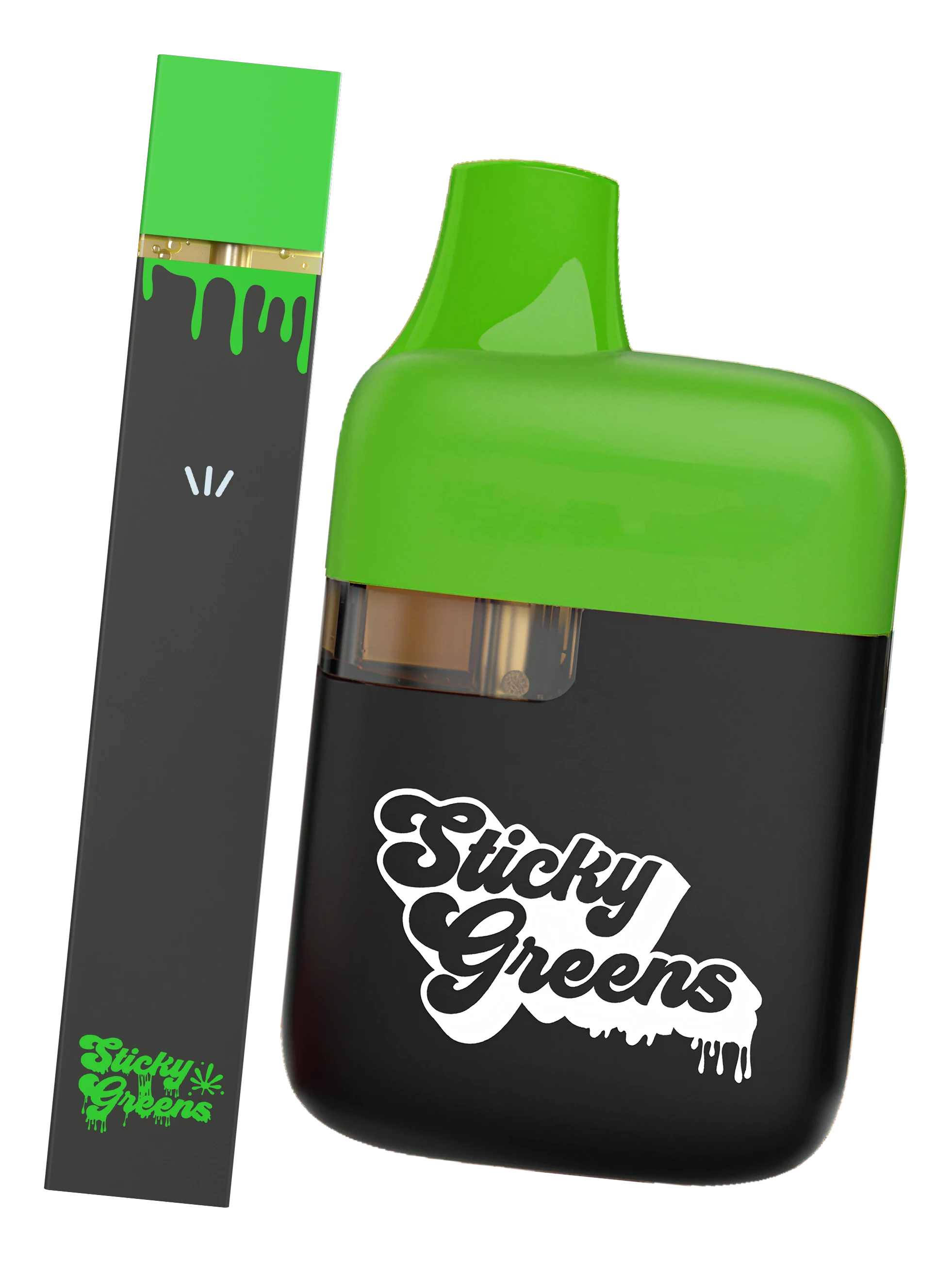 Sticky Greens All In One Vapes