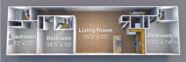 The Northern - 3x3 layout