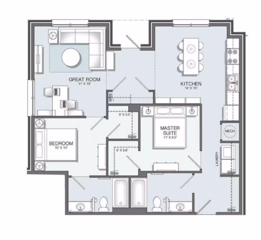 7 Ten - 2x2 #101 layout