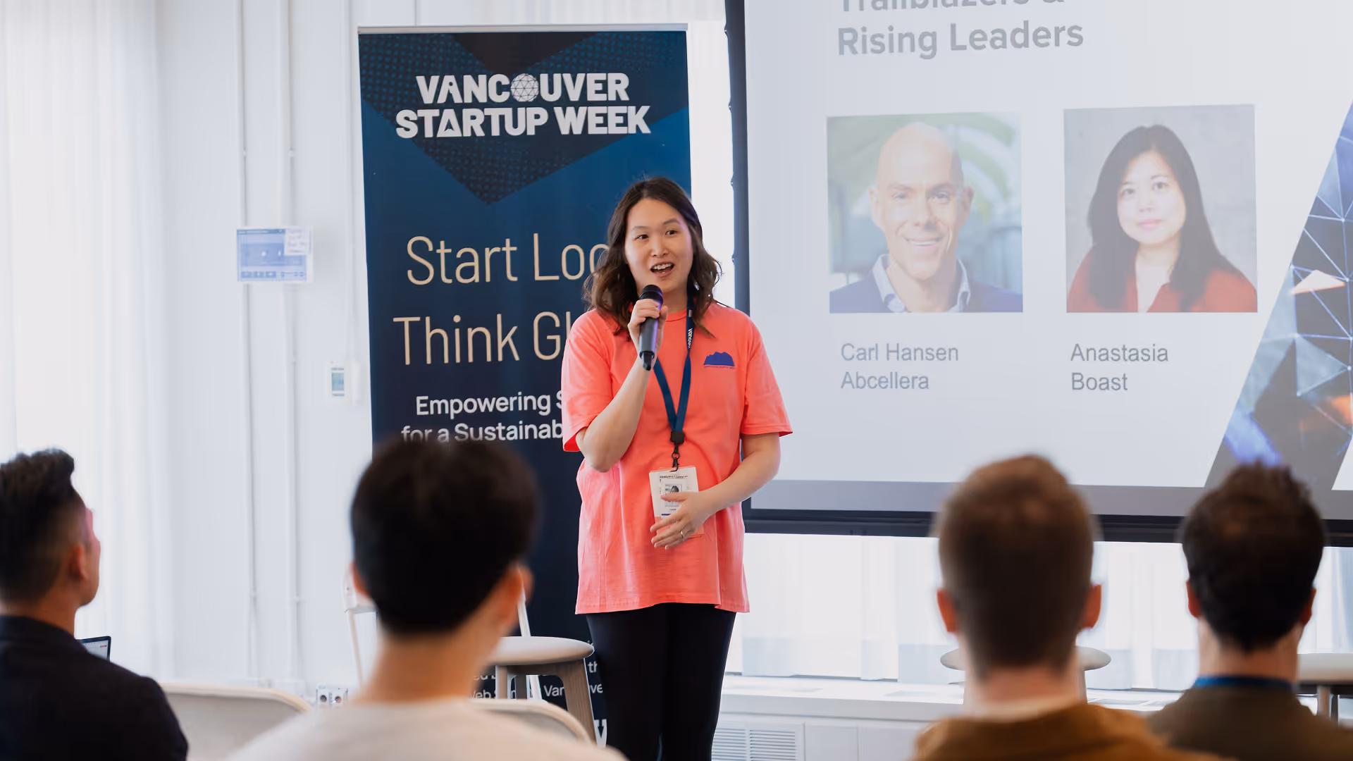 Cofounder Vivian is hosting an event.