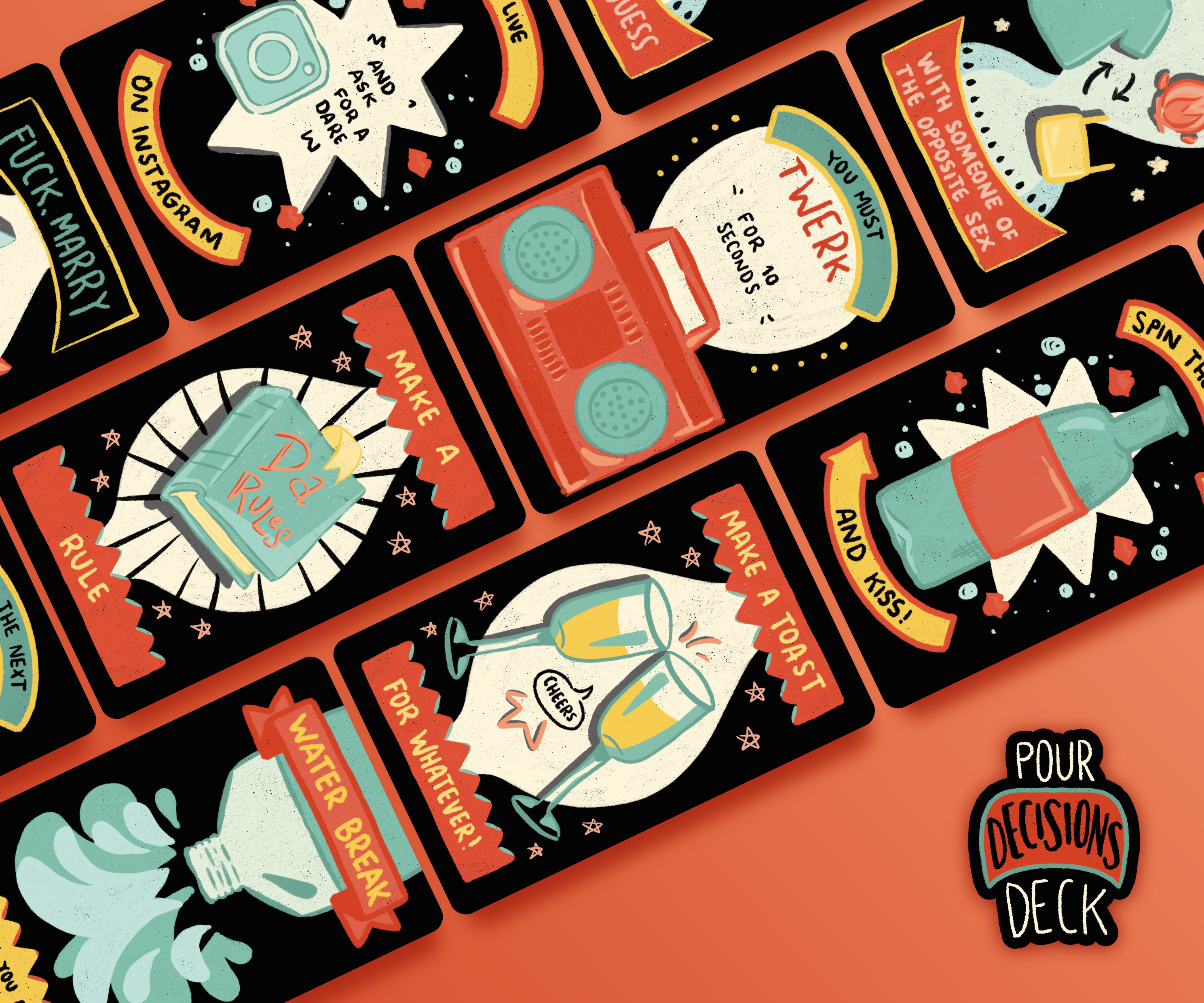 Pour Decisions Deck