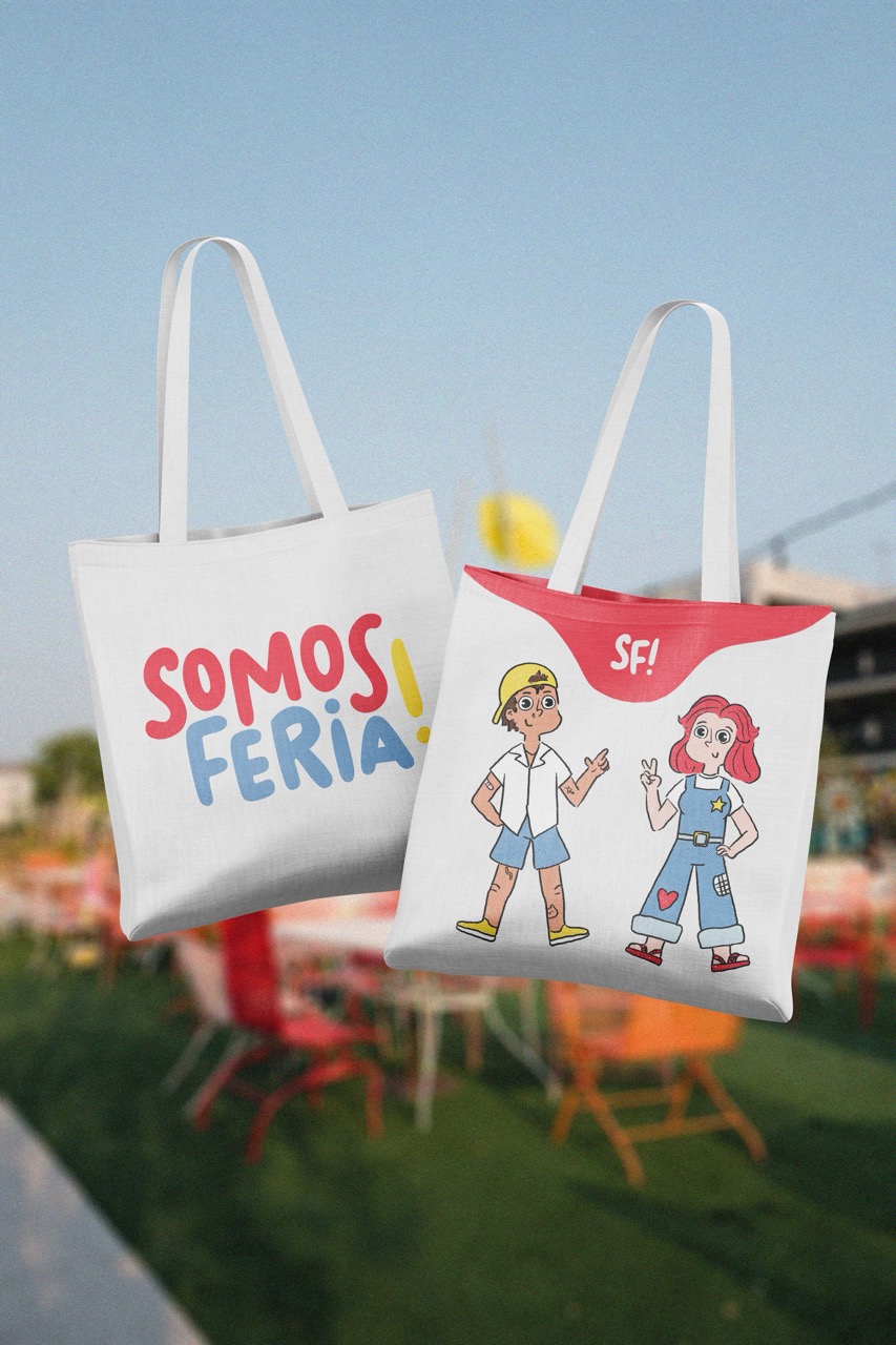 Somos Feria! Branding and merch