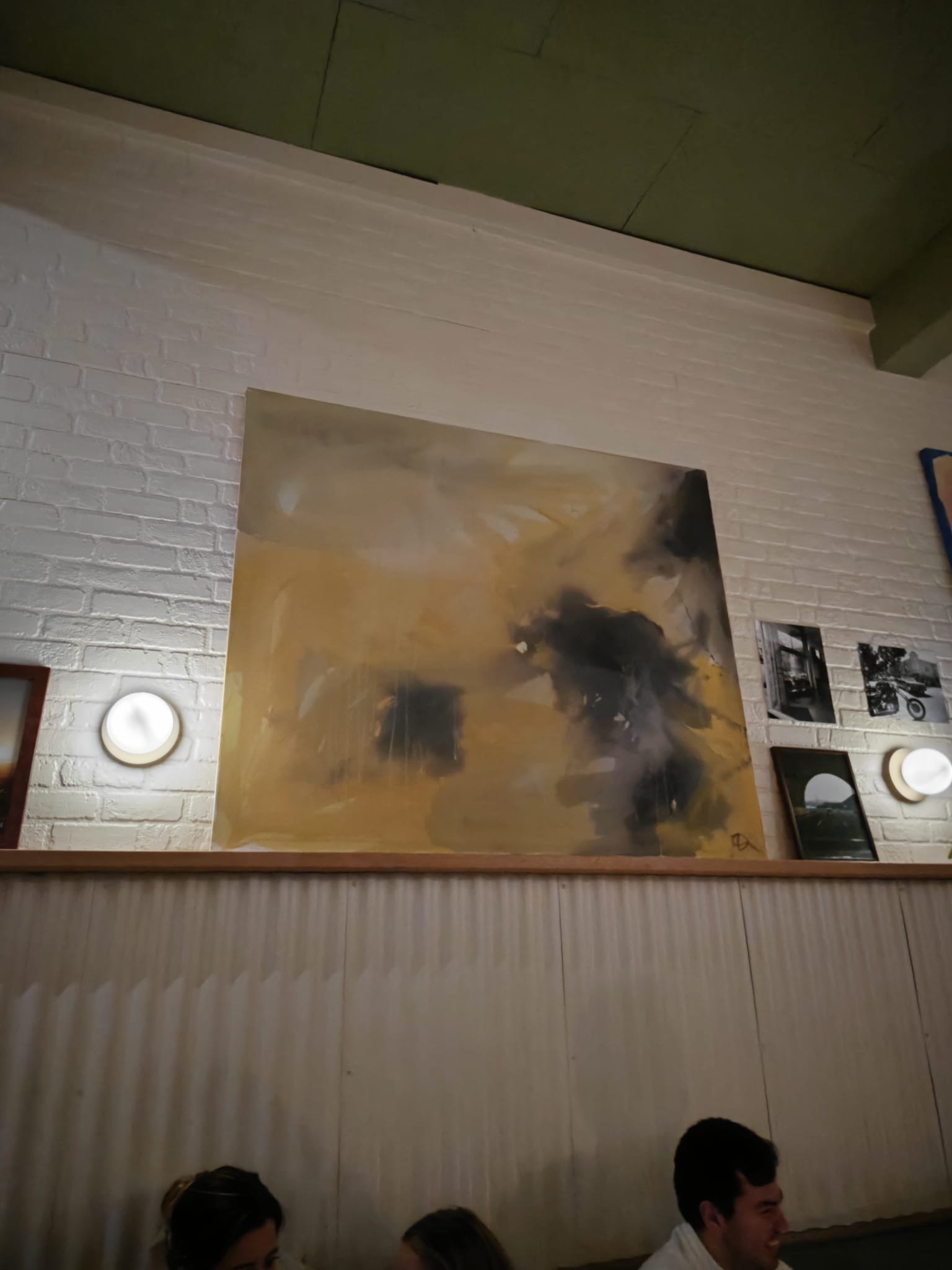 Woods Art Show installation