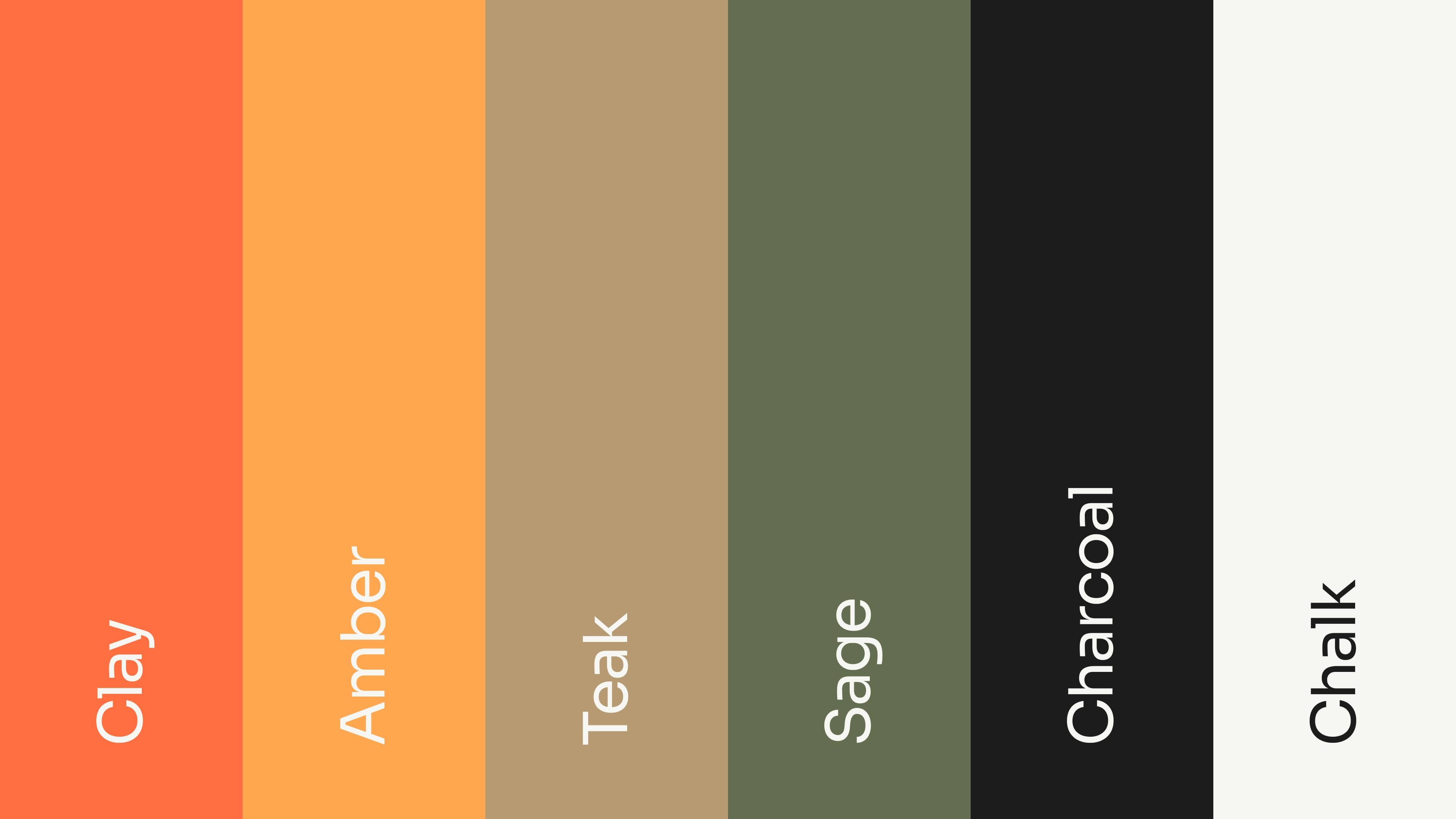 Brand colour palette for Cool Haus Design, created by The Mindful Facilitator