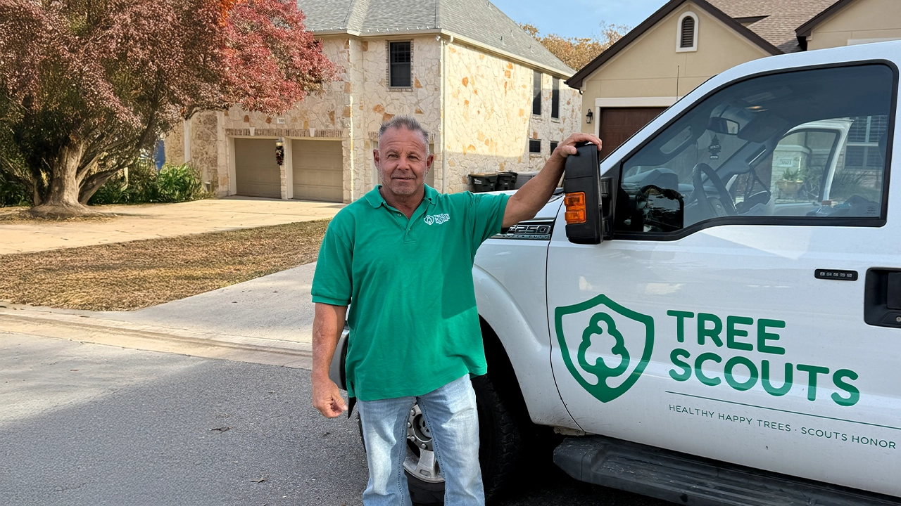 Todd Sanders, U.S. Marine veteran and tree care expert joining Tree Scouts Tree Service in Austin, TX