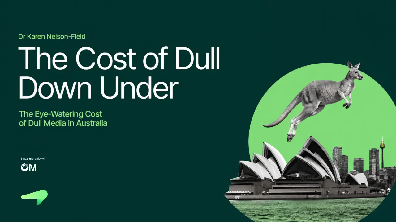 Amplified’s Karen Nelson-Field Releases “The Eye-Watering Cost of Dull Media: Down Under Edition”