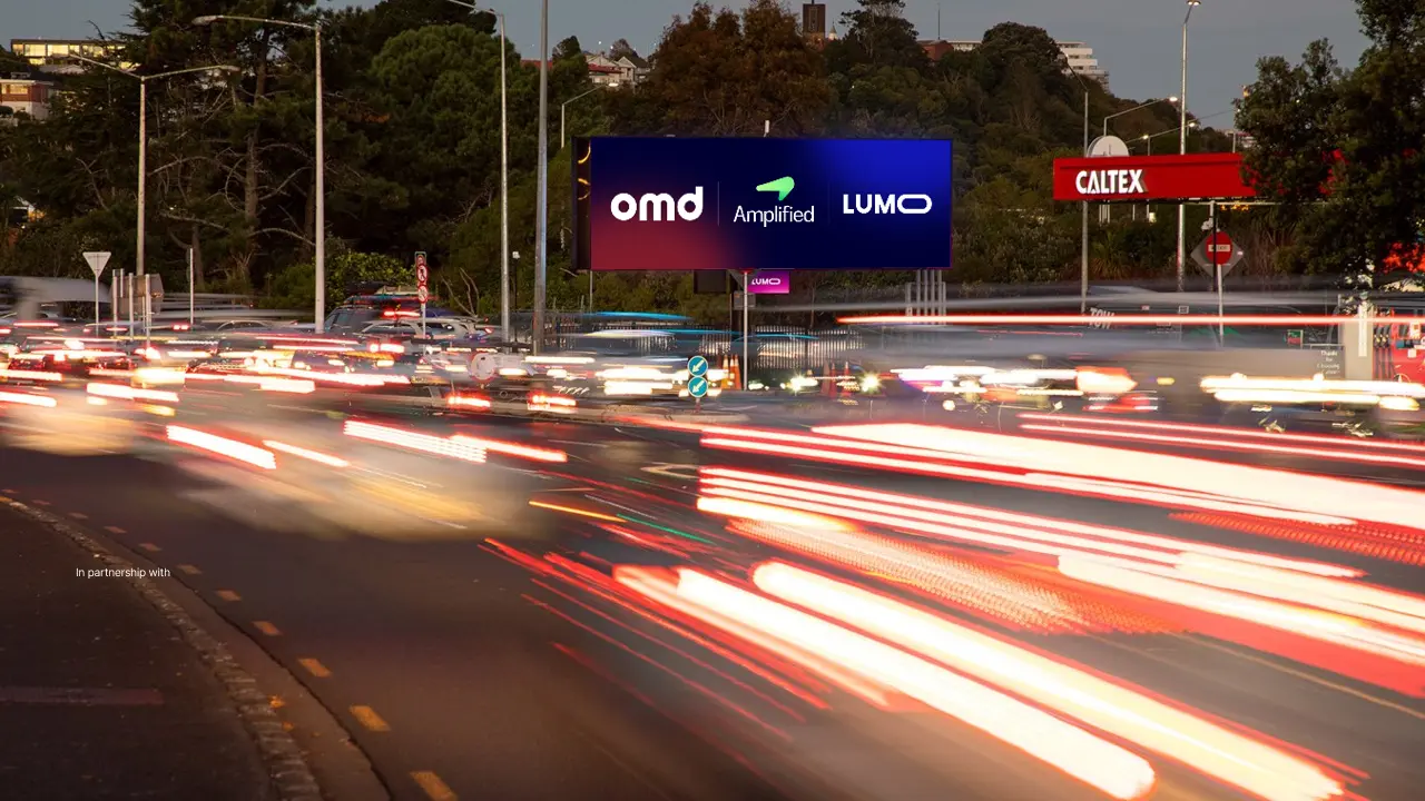 LUMO and OMD NZ partner with Amplified to measure NZ roadside OOH