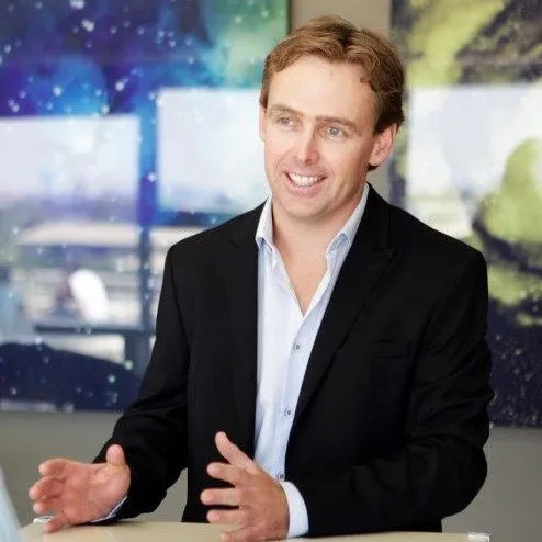 Our CEO at conference