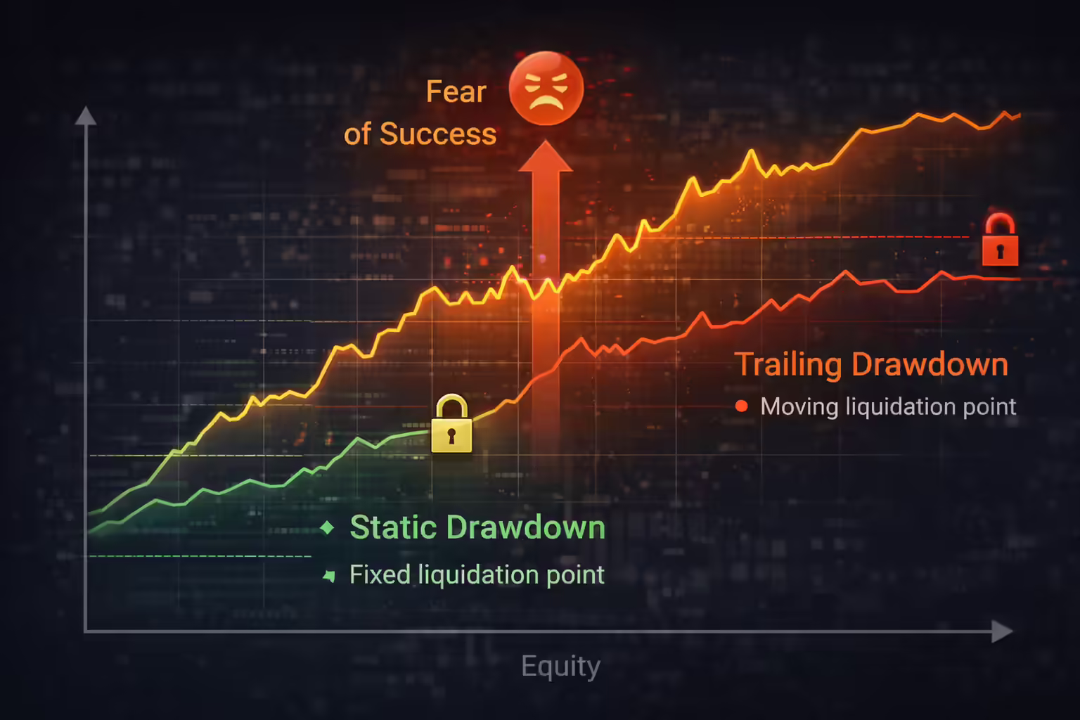 Trailing Drawdown Visualization