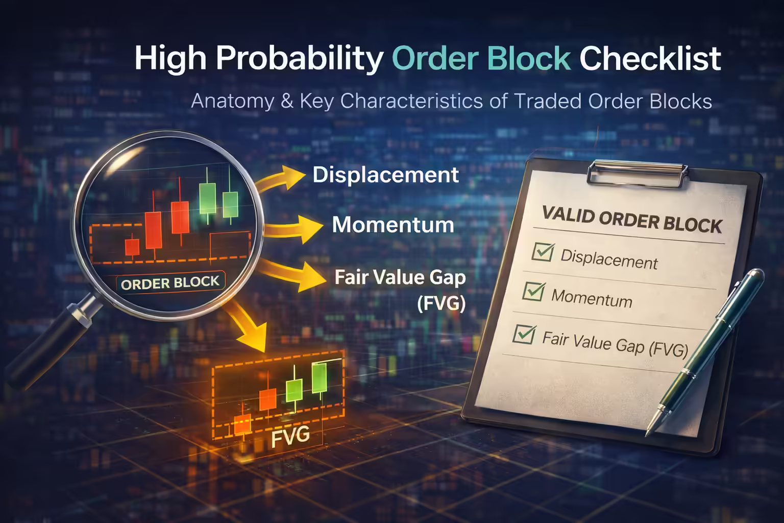 High Probability Order Block Checklist