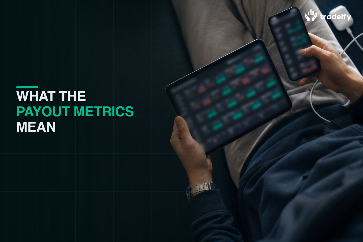 Trader separating payout scale, count, average, largest payout, and recent activity