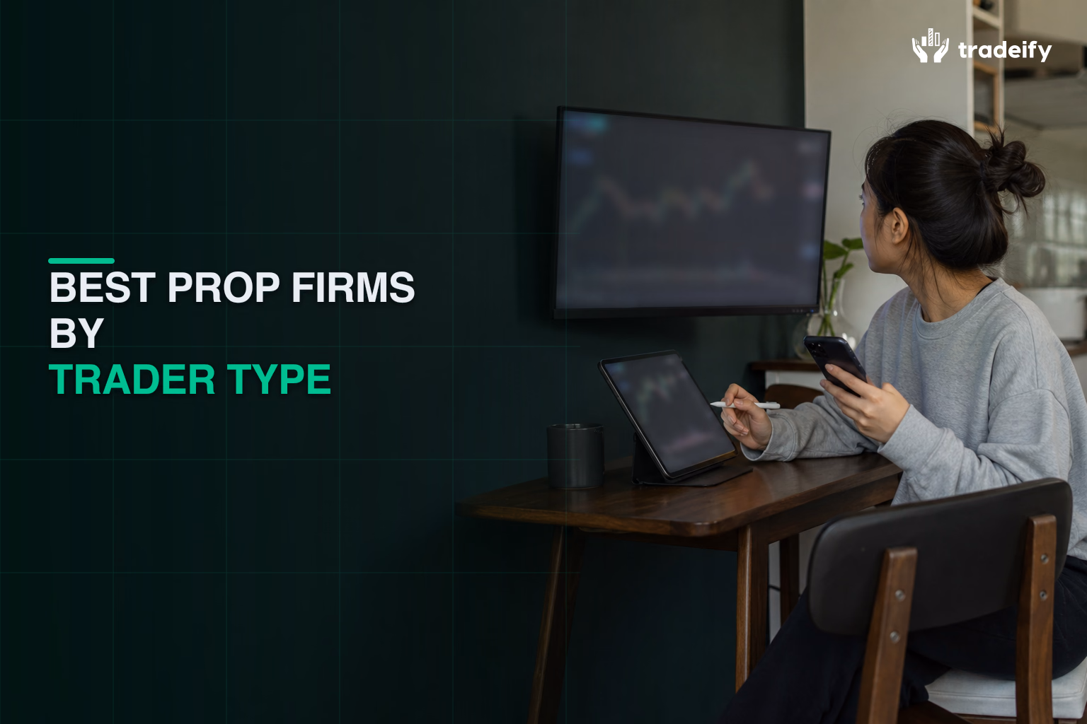 Trader matching payout priorities and rules to a phone-first trading style