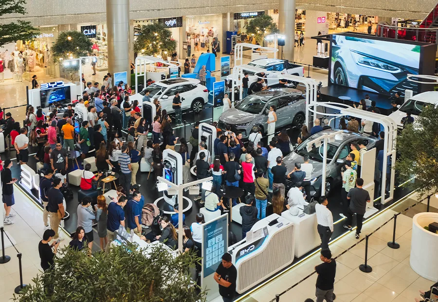 BYD Tech Tour at SM City Clark
