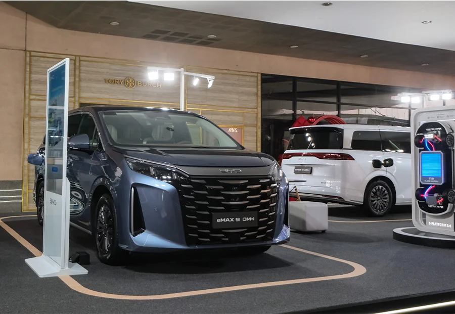 eMax 9 DM-i at the BYD Greenbelt Tech Tour