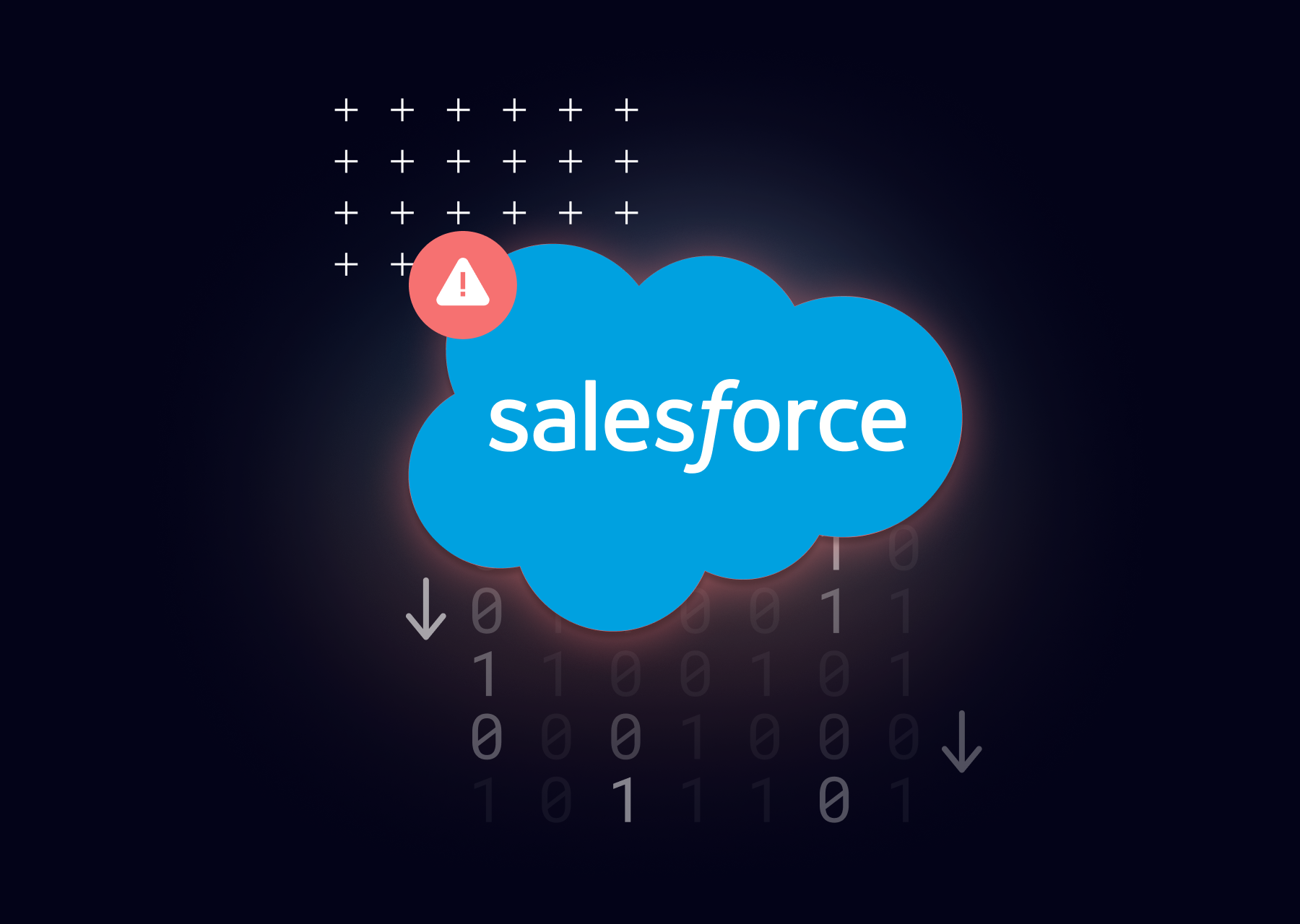 Illustration of malicious Salesforce Data Loader app exploiting OAuth trust