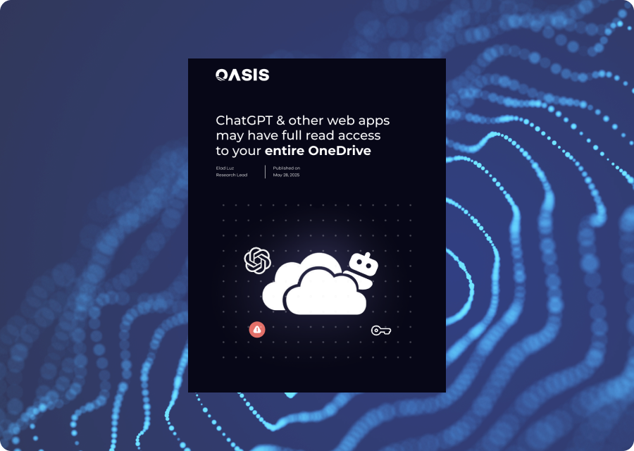 Web apps may access all files in your OneDrive