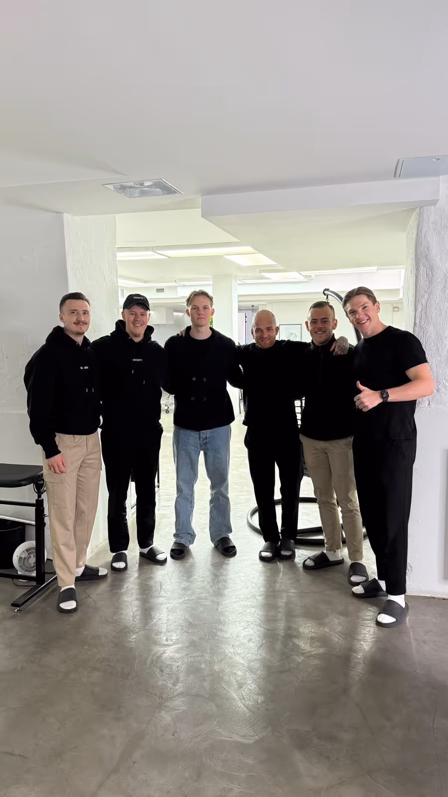 image of the tattoo growth team together