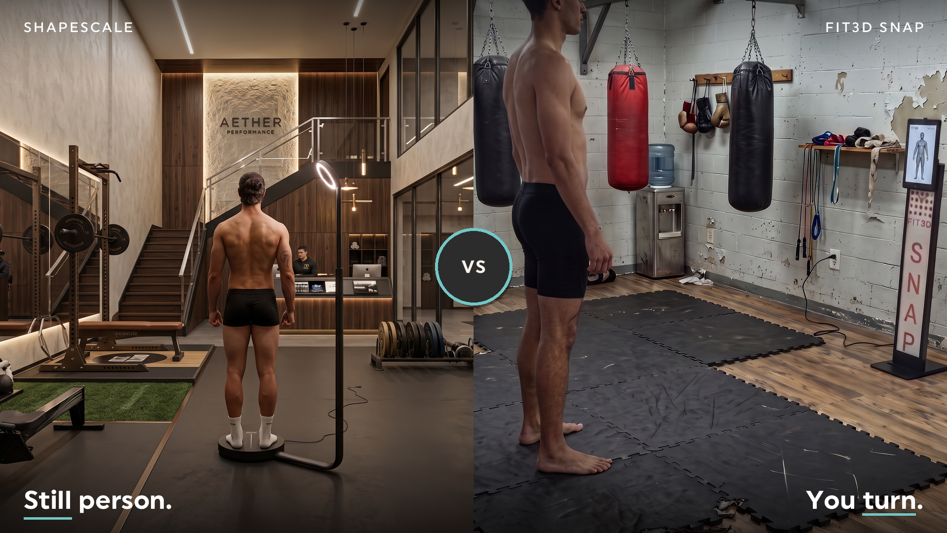 Fit3D SNAP vs ShapeScale