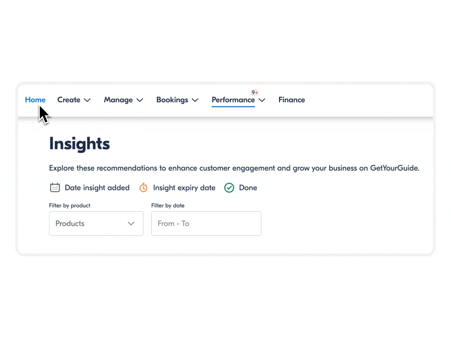 Find what you need faster with updated and intuitive navigation.