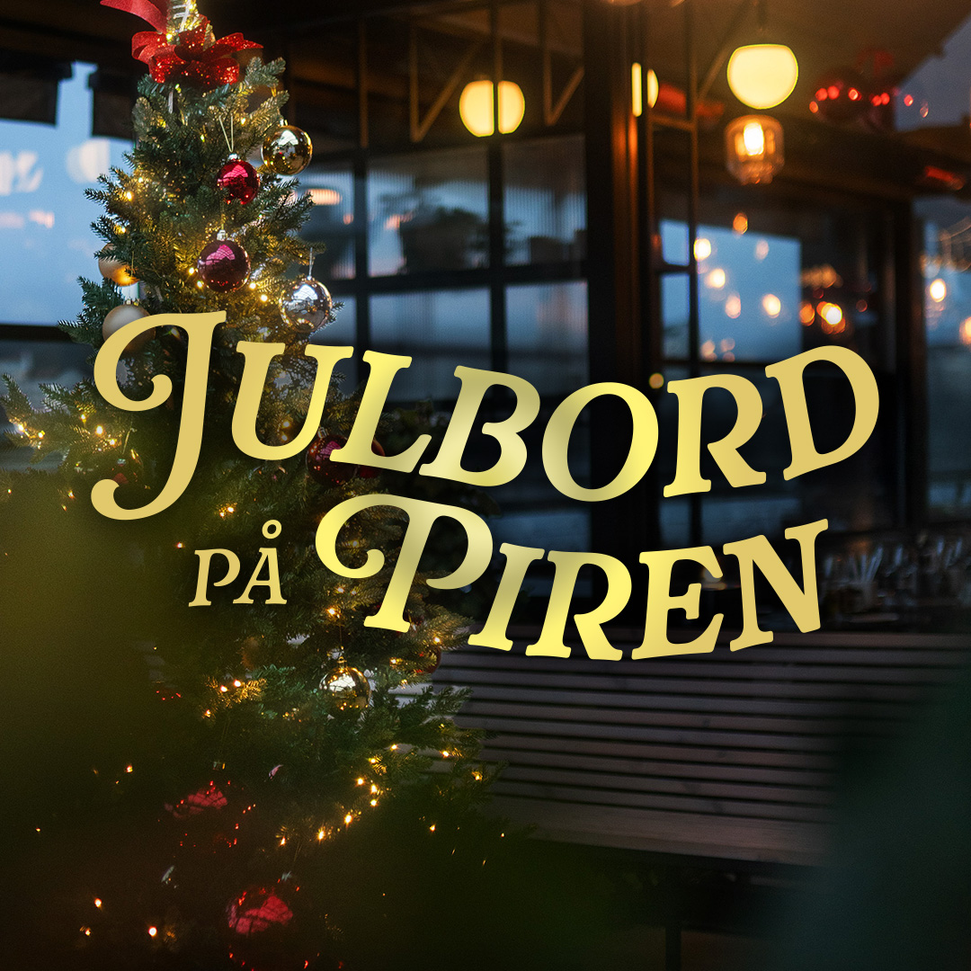 Bild av Julbord affisch på Piren