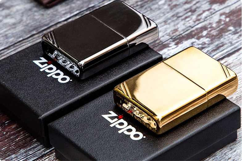 Two lighters by Zippo