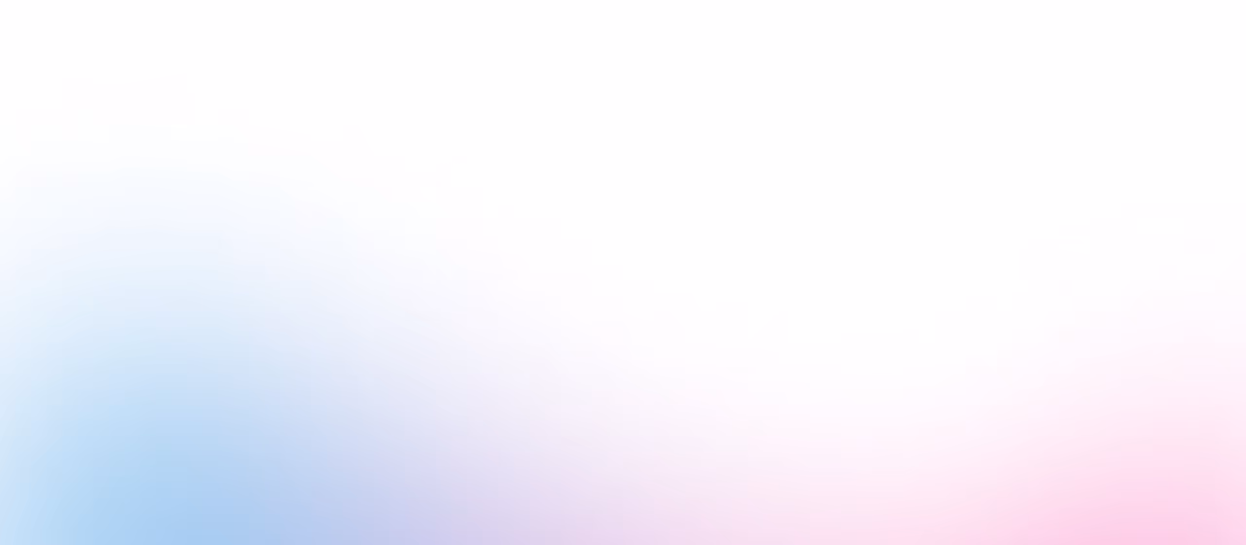 Background with a soft gradient blending light blue, purple, and pink tones.