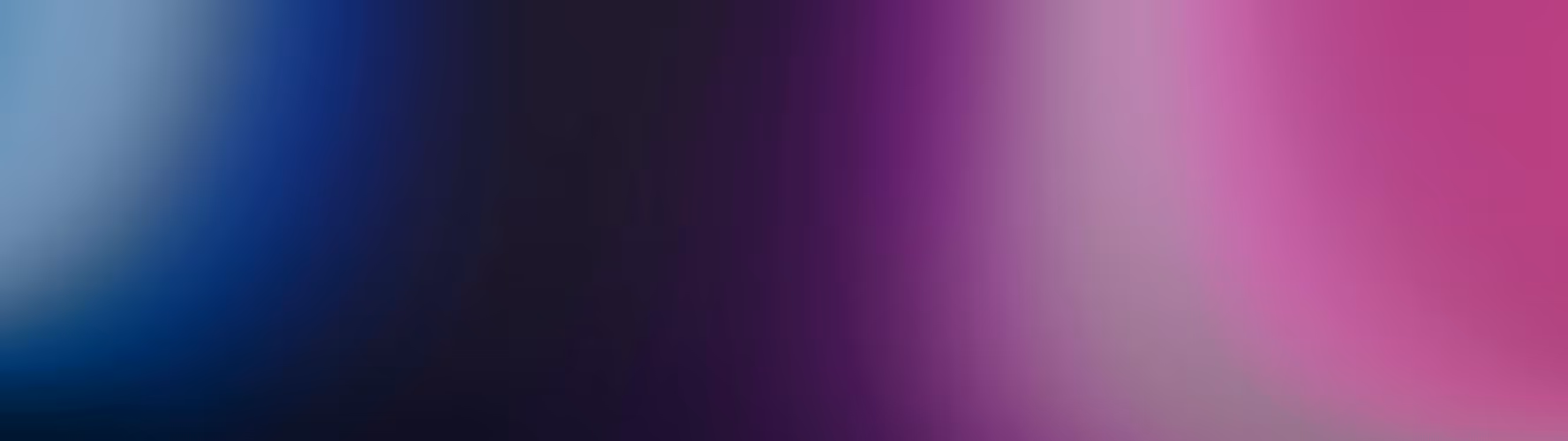 Gradient background blending blue, purple, and pink hues smoothly.