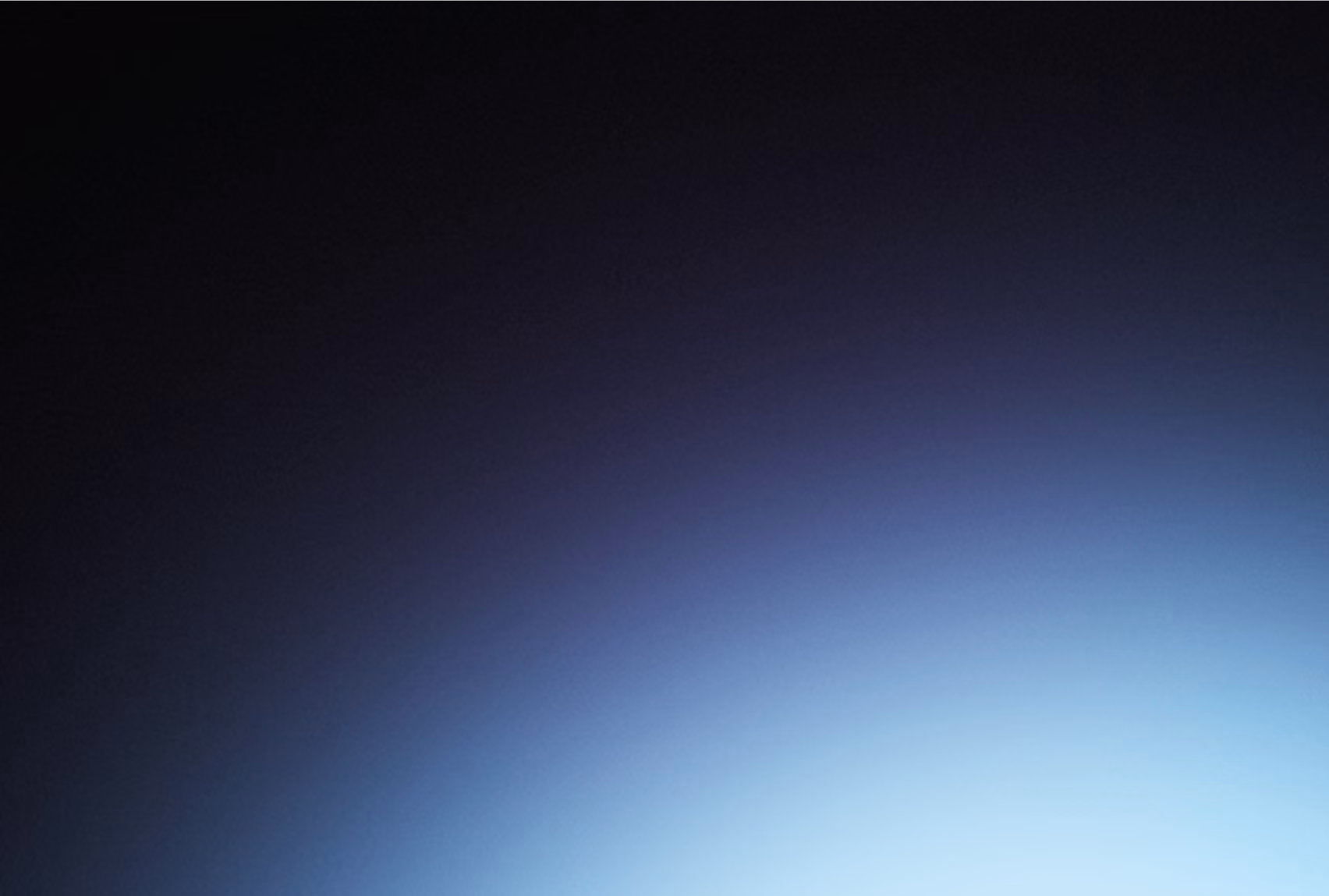 A blue and black gradient