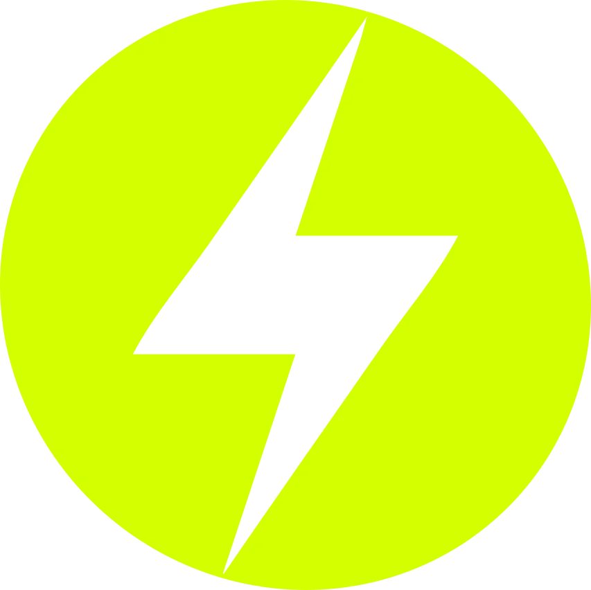 the bolt logo