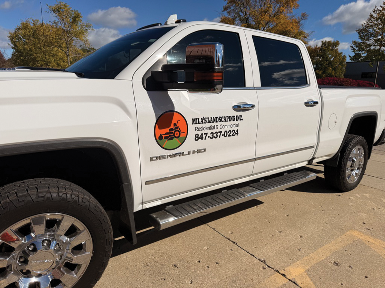 Custom Truck Door Decals