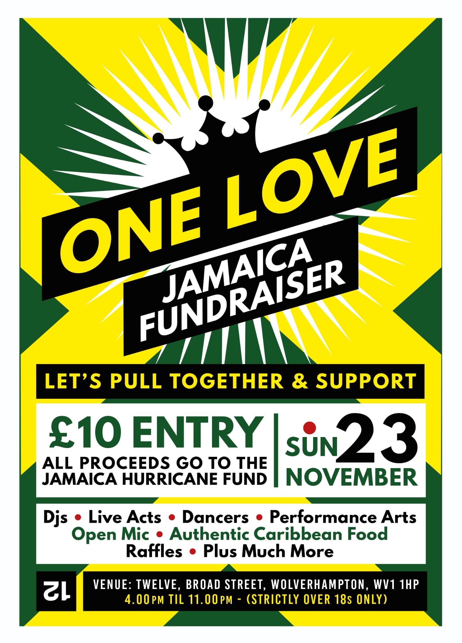 One Love Jamaica Fundraiser