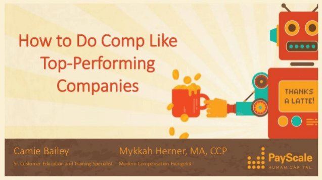 How to Do Comp Like Top-Performing Companies