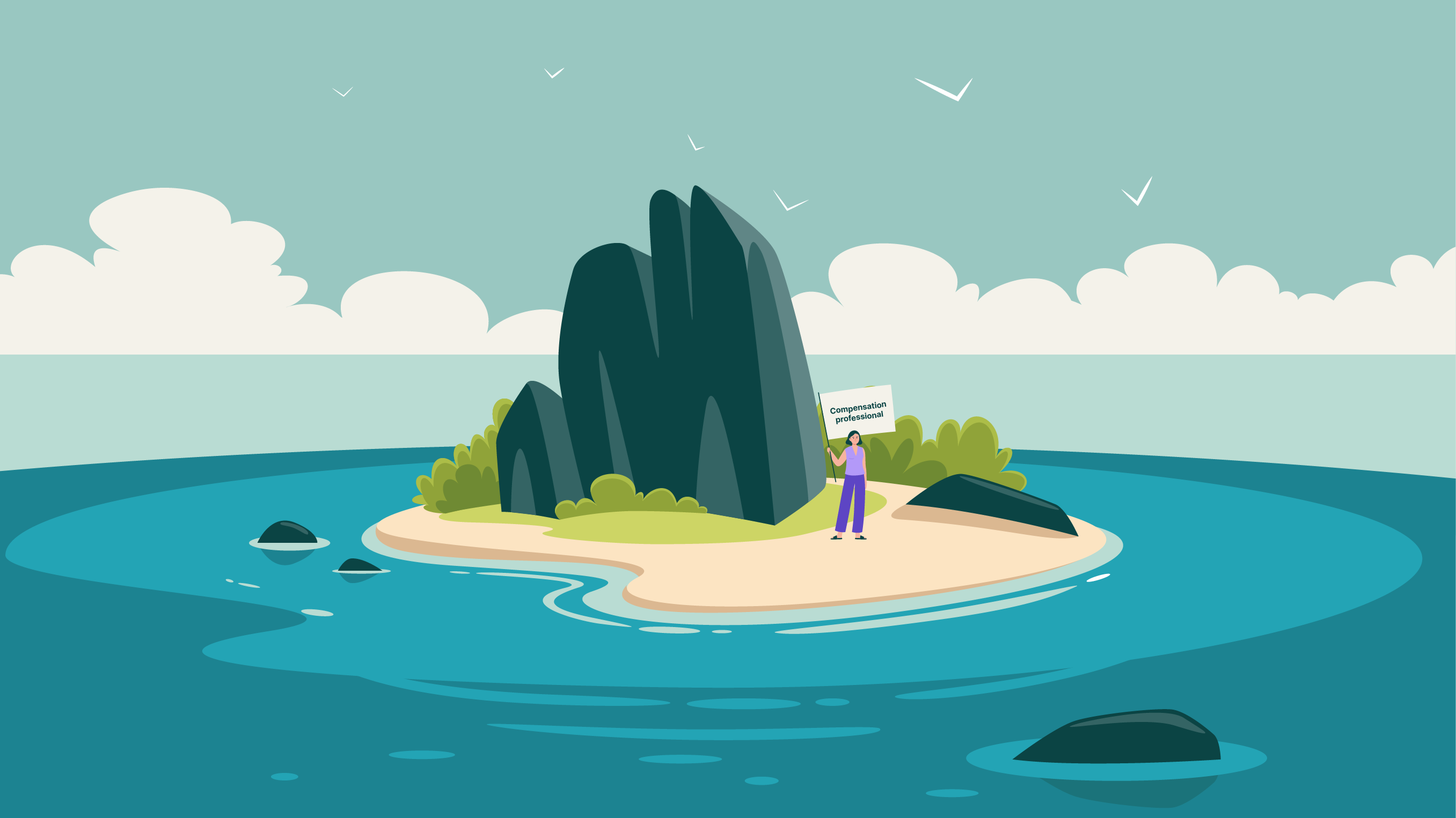 not a compensation island by yourself