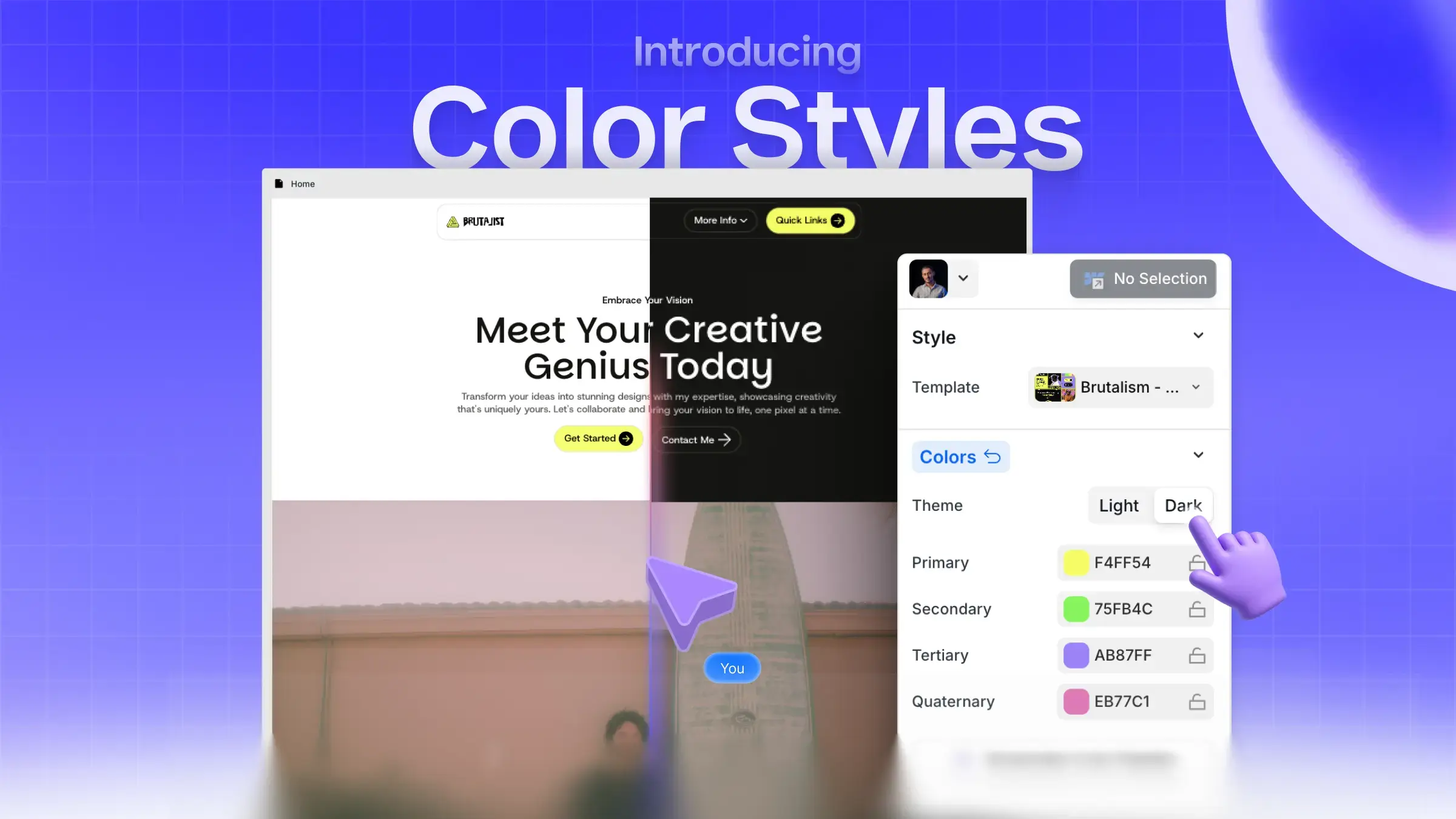Color Customization feature in Modulify 