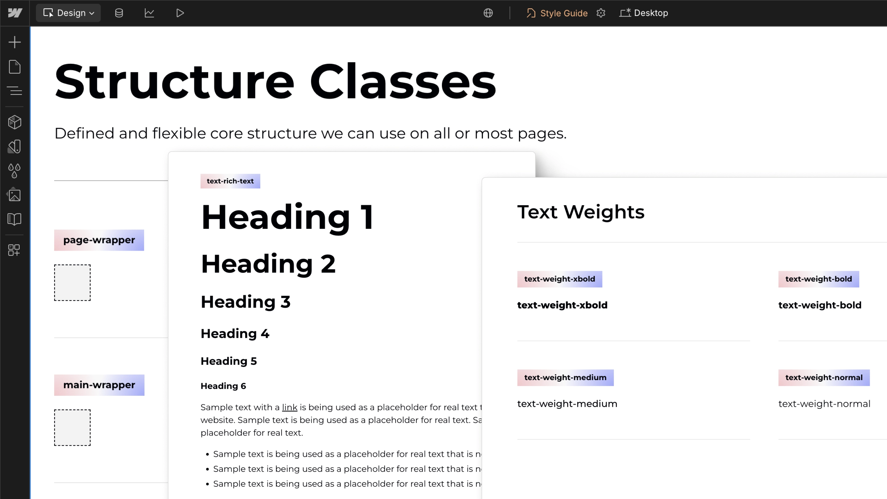 Modulify Client-first style
