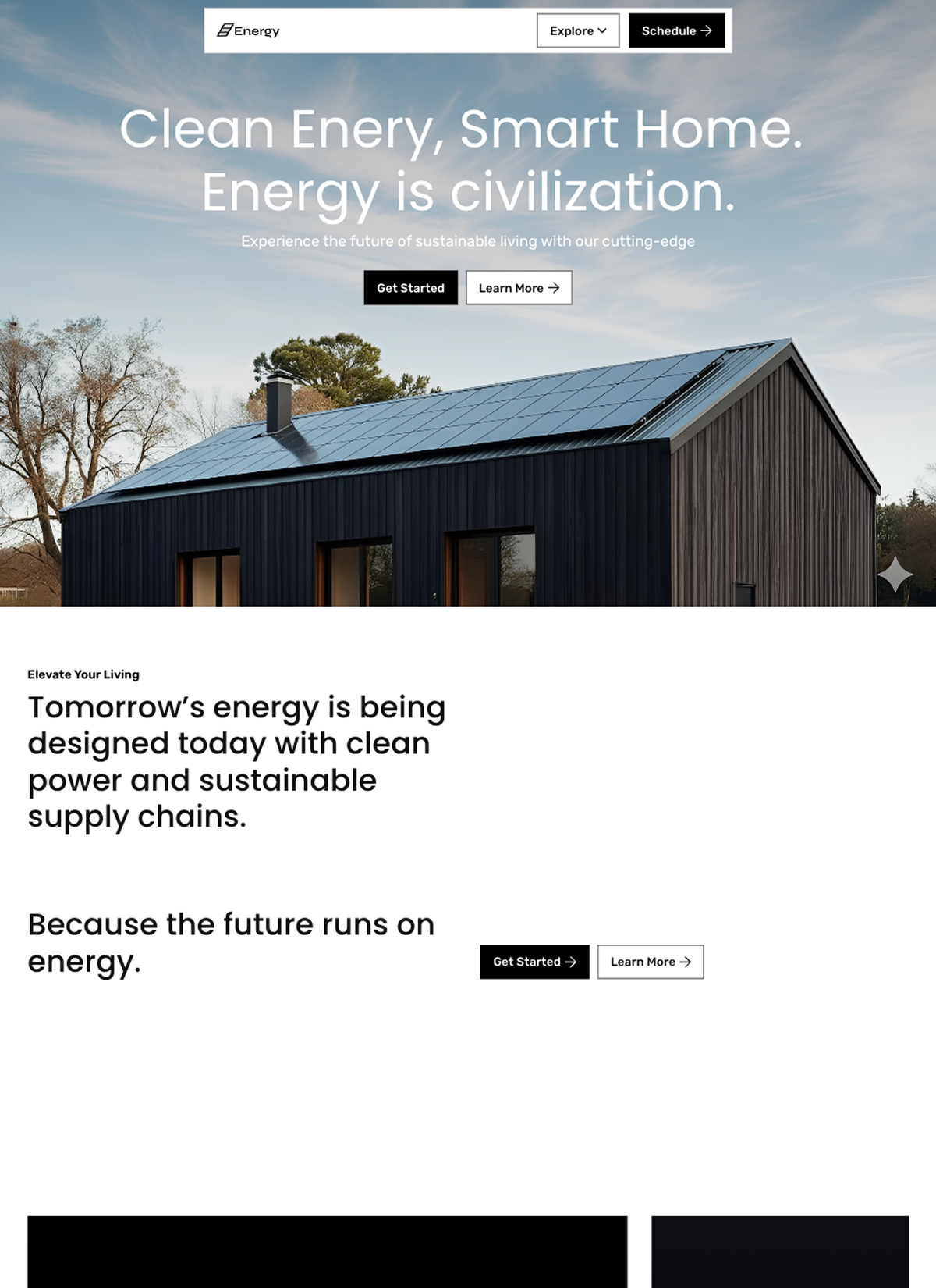 Premium Webflow templates for free – designed with Modulify AI website builder