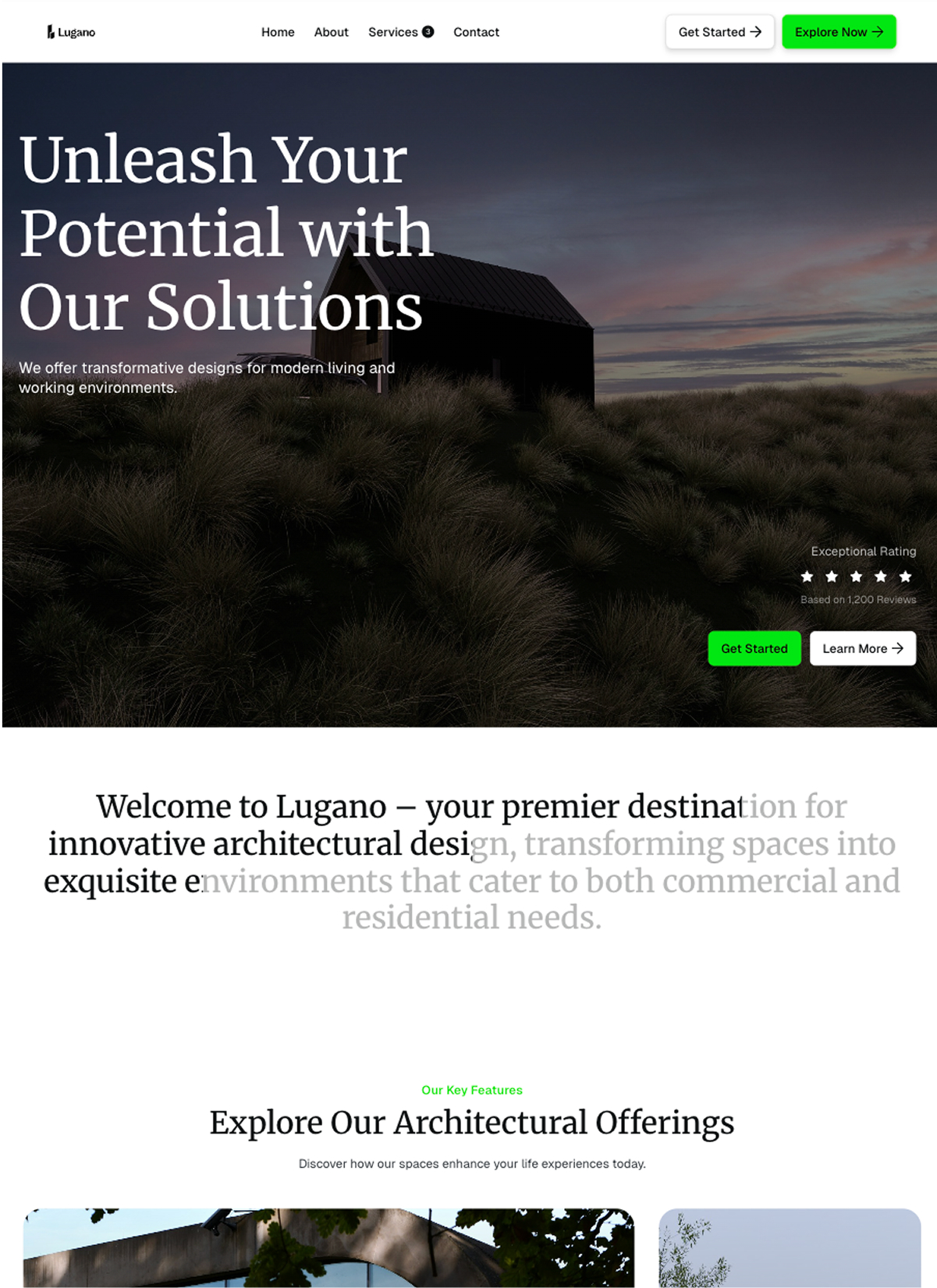 Premium Webflow templates for free – designed with Modulify AI website builder