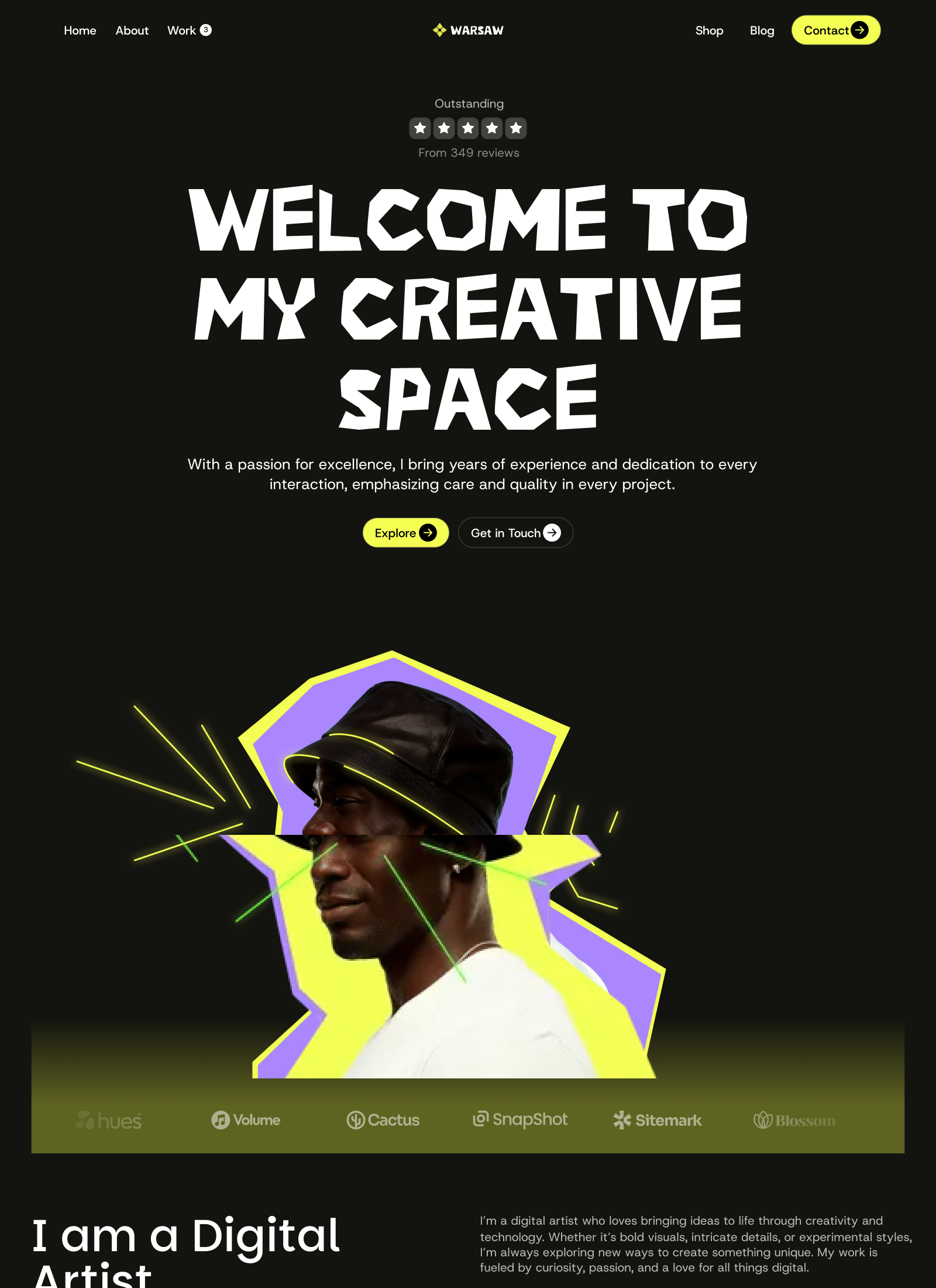 Premium Webflow templates for free – designed with Modulify AI website builder