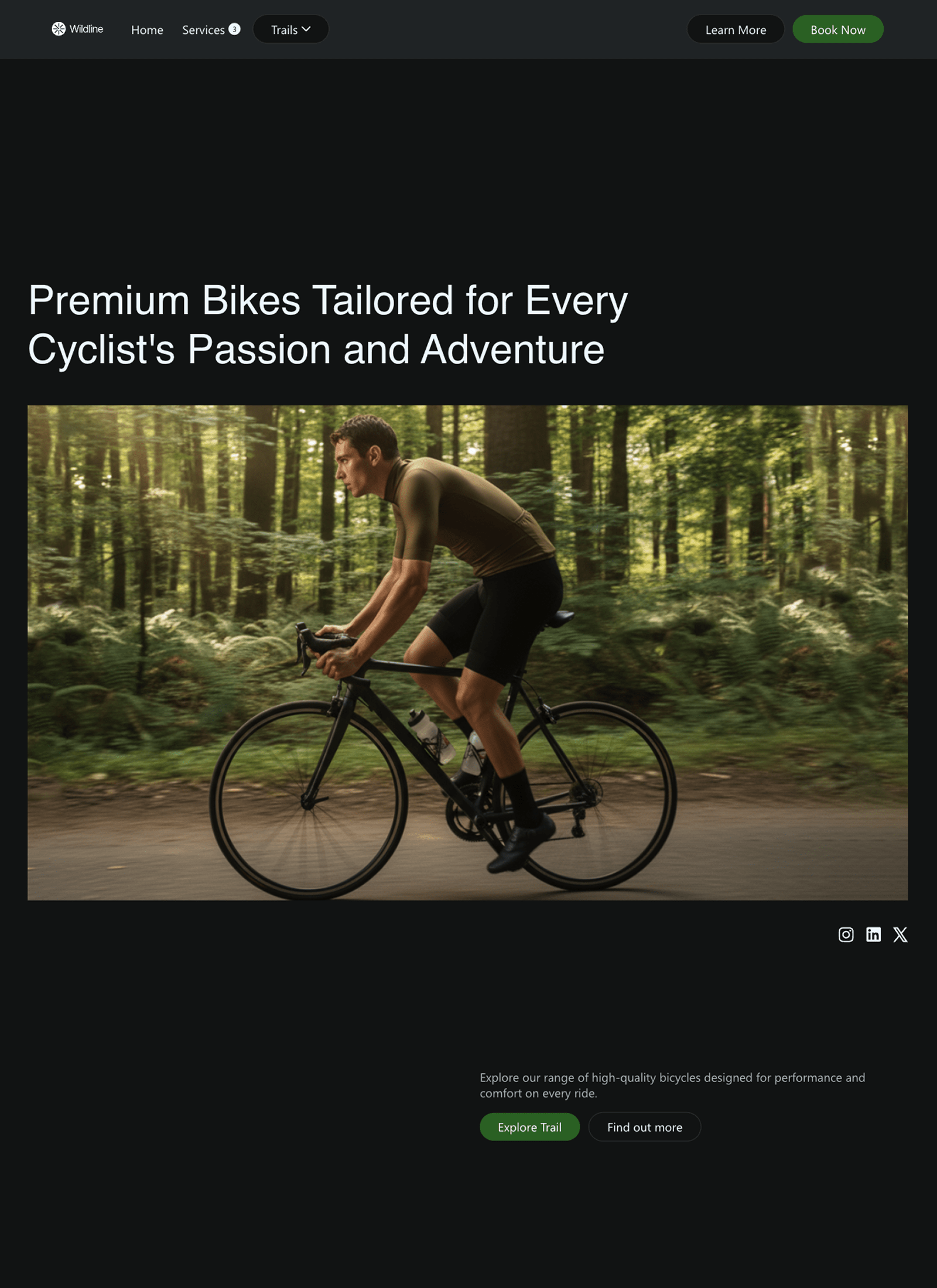 Premium Webflow templates for free – designed with Modulify AI website builder