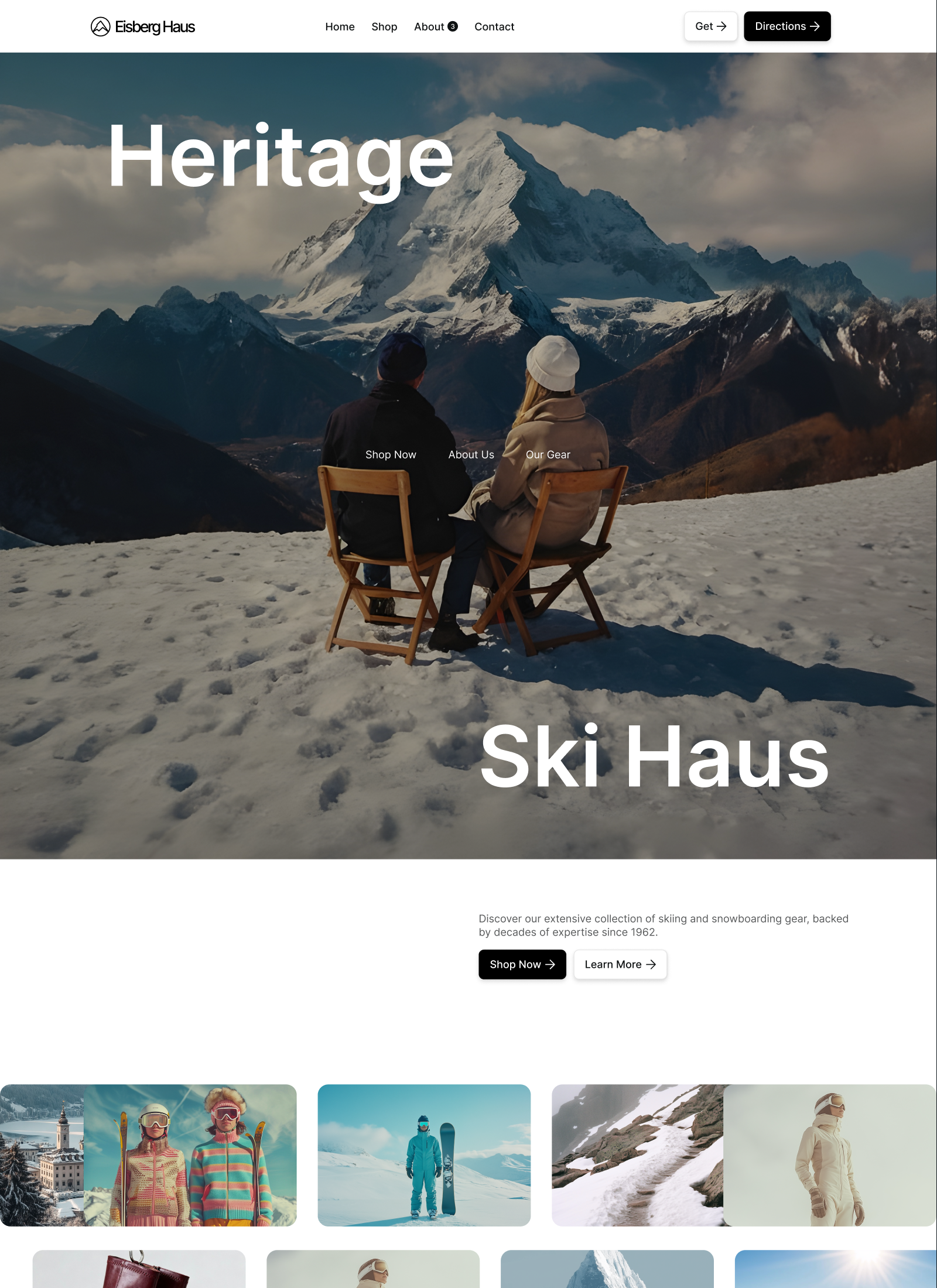 Premium Webflow templates for free – designed with Modulify AI website builder