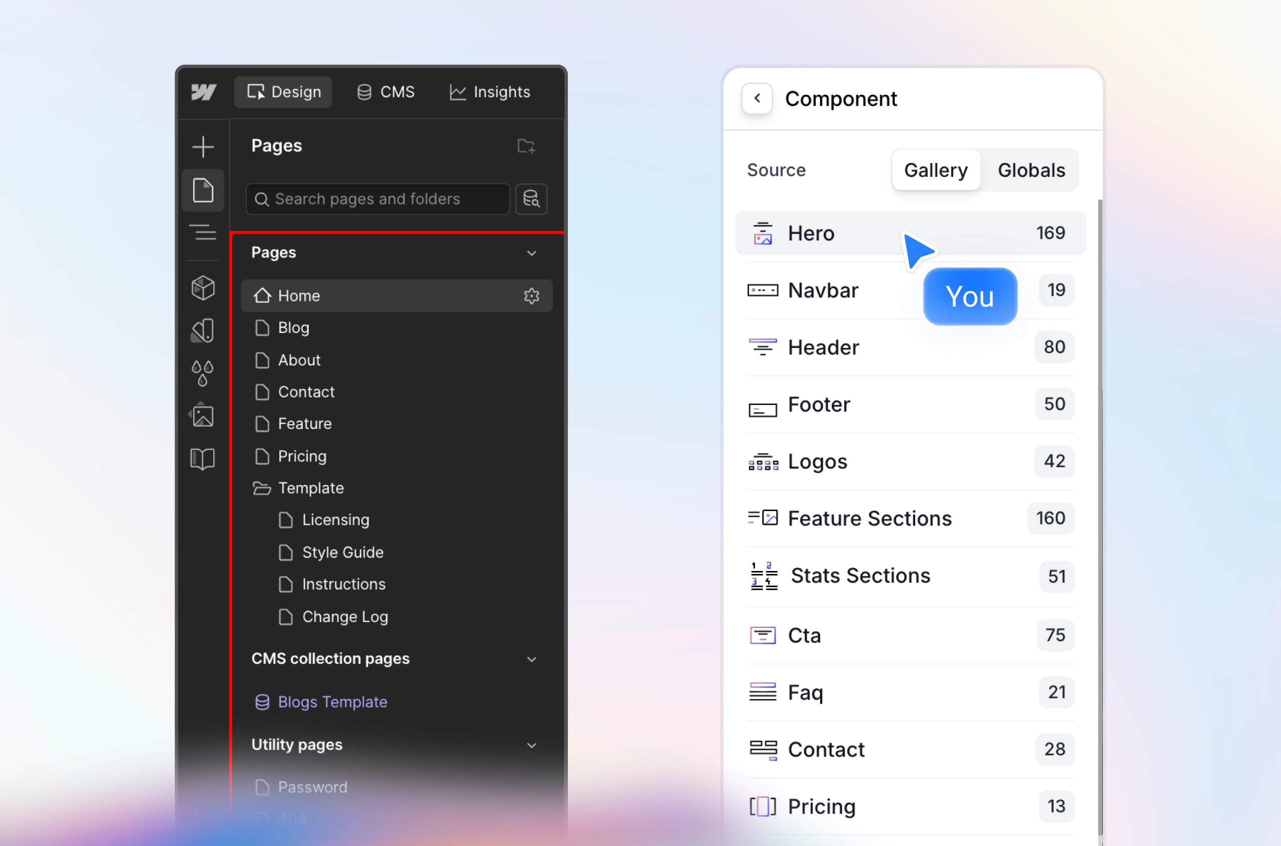 Modulify AI website design 