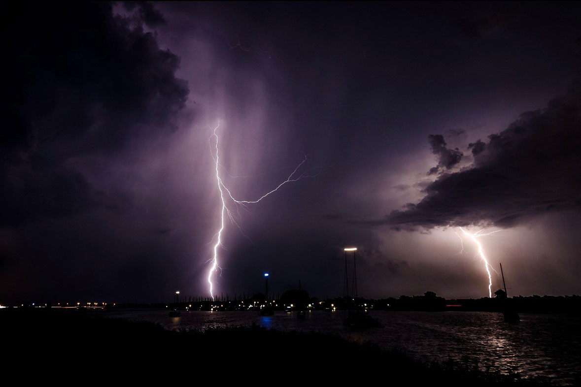 Lighting strike