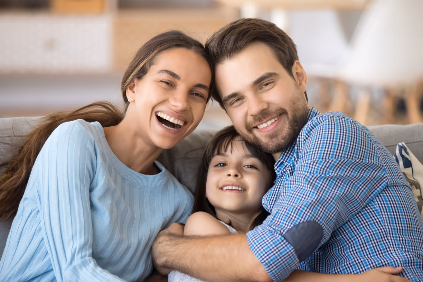 family stock image