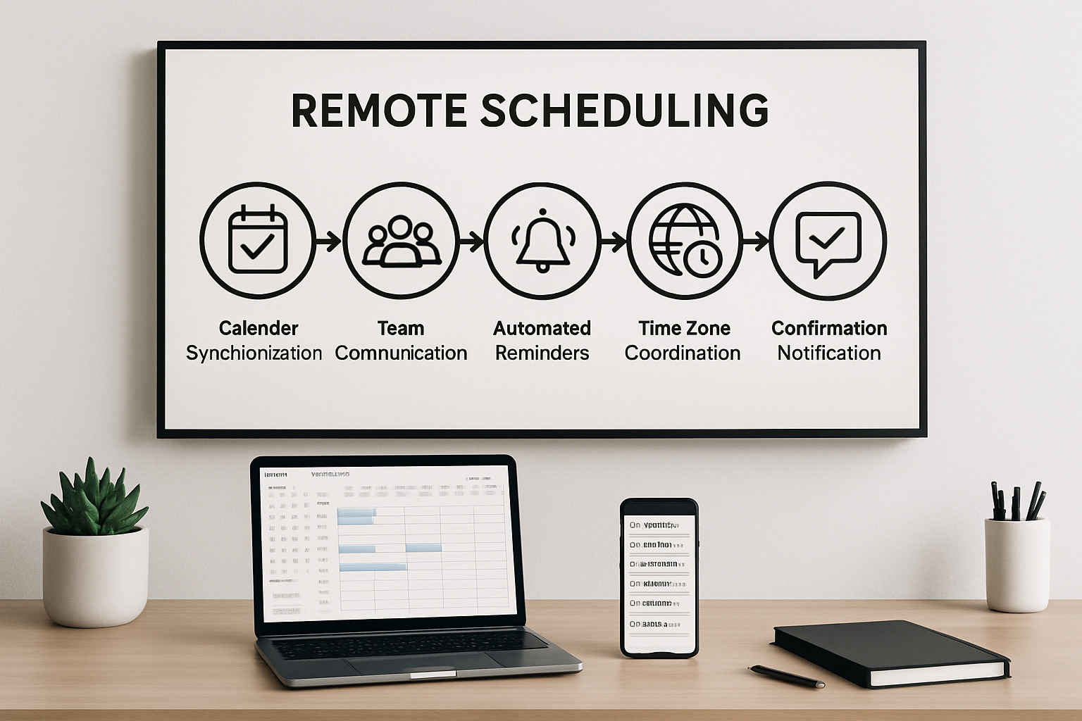 Image for Five Steps to Build a Friction Free Remote Scheduling Workflow