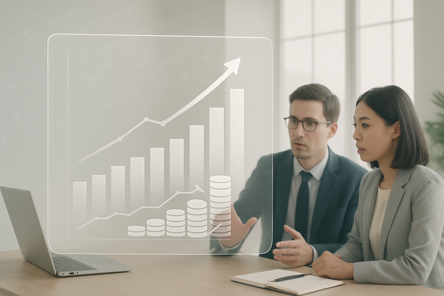 Header image for Measuring ROI for AI initiatives: frameworks and examples