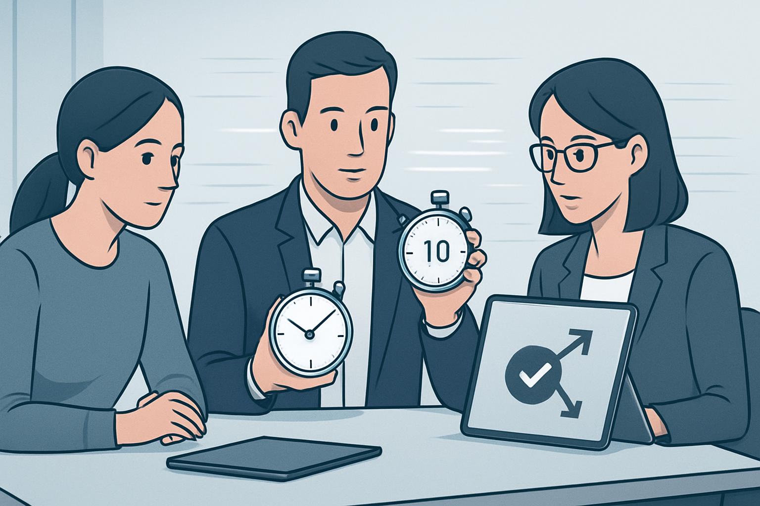 Header image for The 10-Minute Meeting Model: Structuring Ultra-Short Meetings That Actually Work